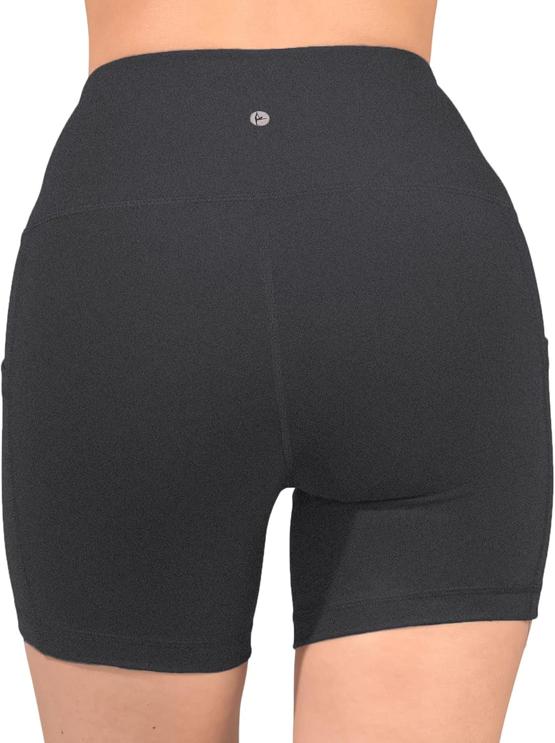 Womens High Waisted Biker Shorts with Side Pockets Workout Shorts 5β, 7β, 9β