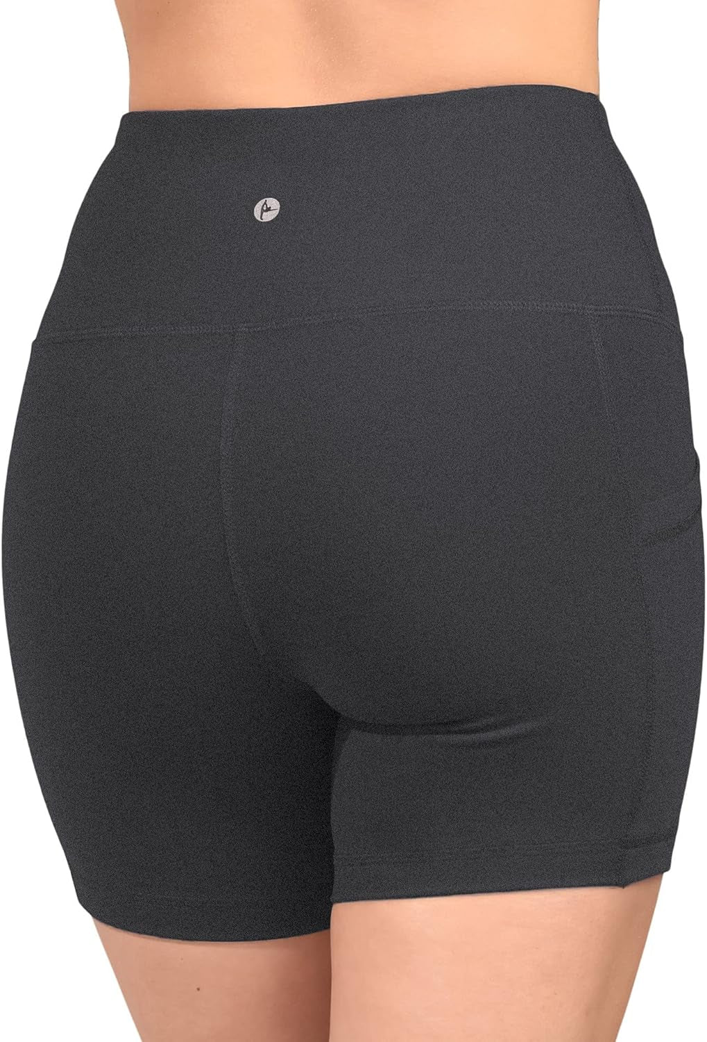 Womens High Waisted Biker Shorts with Side Pockets Workout Shorts 5”, 7”, 9”